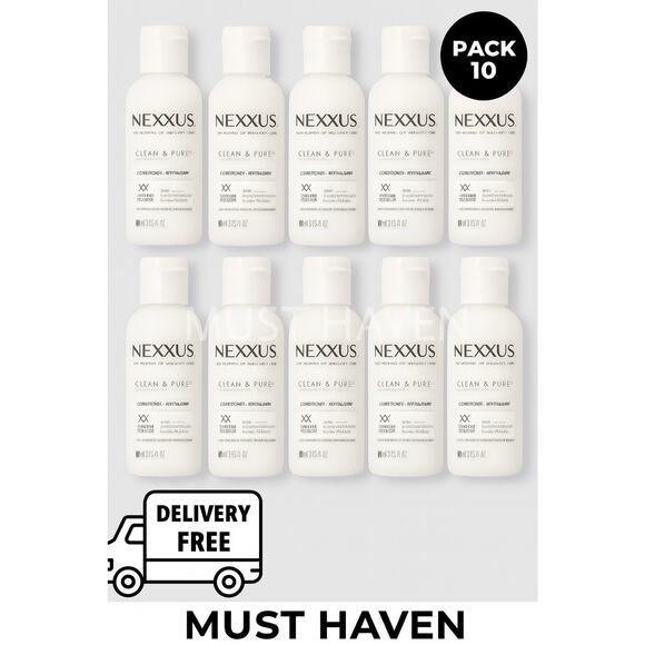 Pack 10 Nexxus Clean & Pure Conditioner ProteinFusion 3 oz - Picture 1 of 6